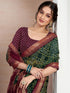Vasthrlay Chiffon Bandhani Unstitched 4159s2944n Yellow