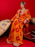 Vasthrlay Georgette Embroidery Pink Saree