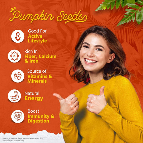 GreenFinity Premium Raw Pumpkin Seeds (Pepita)