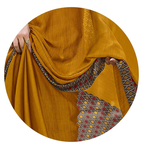 Vasthrlay Fashion Chiffon Printed Ethnic Wear