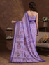 Vasthrlay Weaving Printed Beige Saree