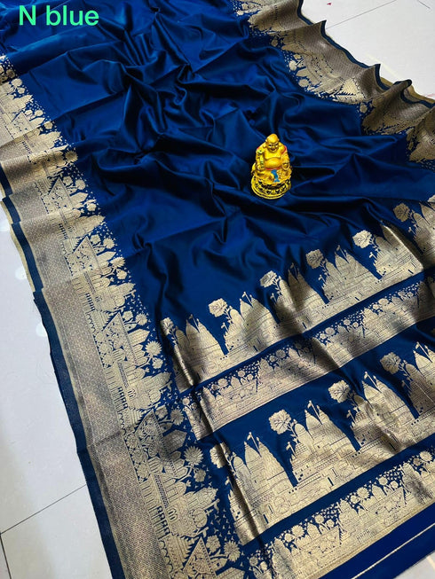 Vasthrlay Banarasi Border Saree