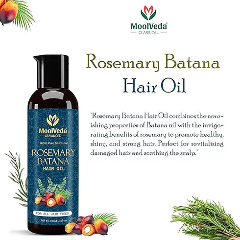 Pure Rosemary Batana Oil for Hair Growth