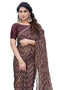 Vasthrlay Fashion Georgette Sequins Navy Ethnic Wear