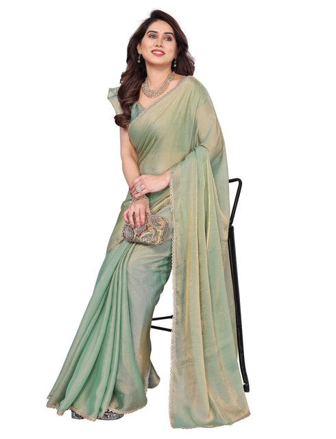 Vasthrlay Border Unstitched Saree