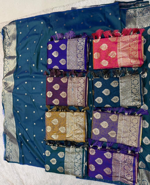 Vasthrlay Kanjivaram Banarasi Lavendar