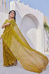 Vasthrlay Fashion Georgette Sequins Navy Ethnic Wear