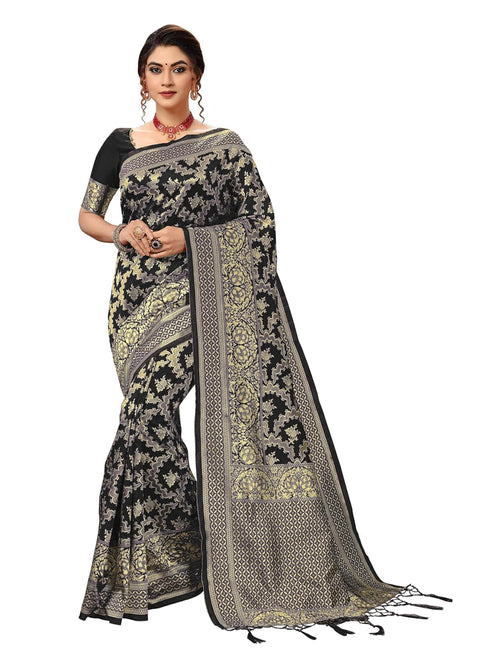 Vasthrlay Tassel Banarasi Blouse Ethnic Wear