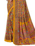 Vasthrlay Abstract Printed Unstitched Multicolor Saree