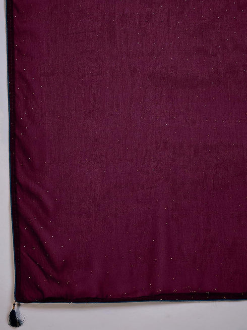 Vasthrlay Shimmer Georgette Dark Saree