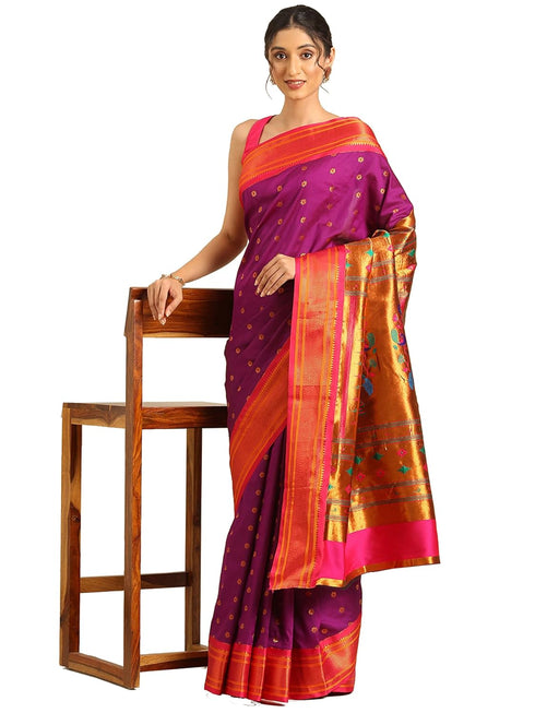 Vasthrlay Paithani Bottle Saree