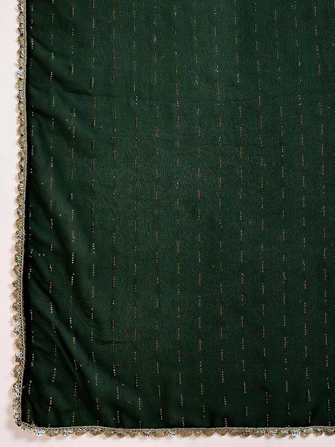 Vasthrlay Georgette Black Saree