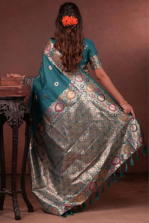 Vasthrlay Kanjivaram Unstitched Blouse Ethnic Wear