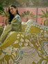 Vasthrlay Shimmer Printed Navy Navy Blue Saree