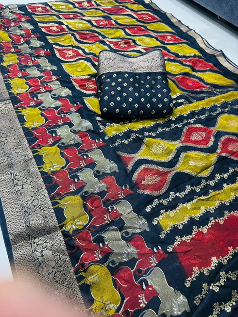 Vasthrlay Masmellow Printed Traditional Designer