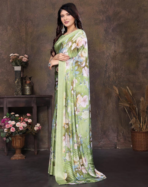 Vasthrlay Printed Material Az Ys Shahina Ethnic Wear