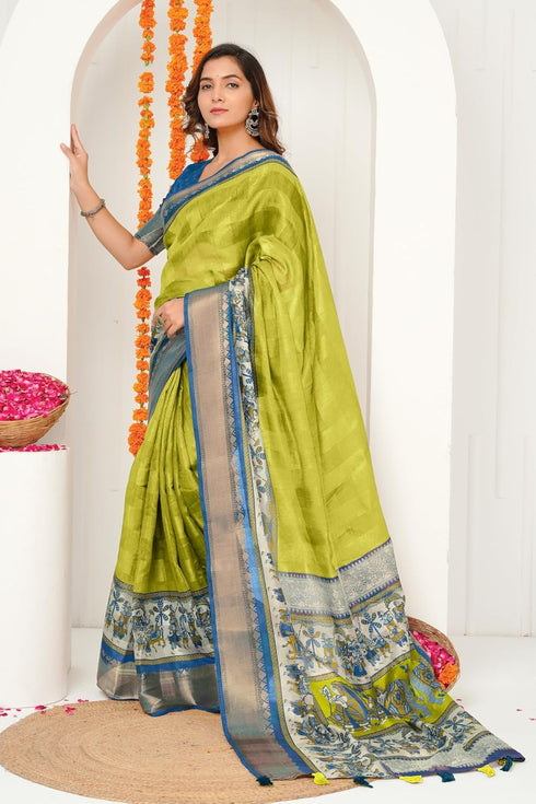 Vasthrlay Fashion Cotton Printed Ethnic Wear
