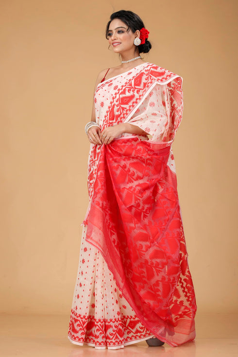 Vasthrlay Traditional Jamdani