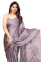 Vasthrlay Fashion Chiffon Printed Dusty Ethnic Wear