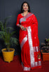 Vasthrlay Paithani Unstitched Saree