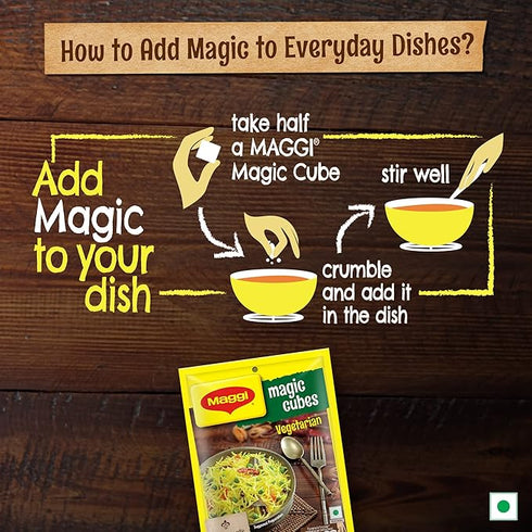 Maggi Summer Savory Vegetarian Masala Magic Cubes