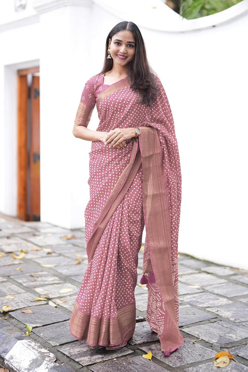 Vasthrlay Fashion Bandhani Printed Ethnic Wear