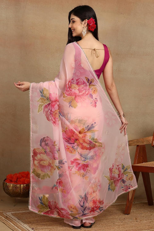 Vasthrlay Fashion Georgette Printed Ethnic Wear
