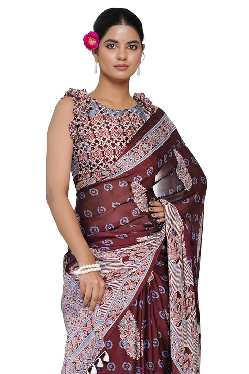 Vasthrlay Fashion Chiffon Printed Ethnic Wear