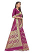 Vasthrlay Maroon Woven Kanjivaram Blend Saree