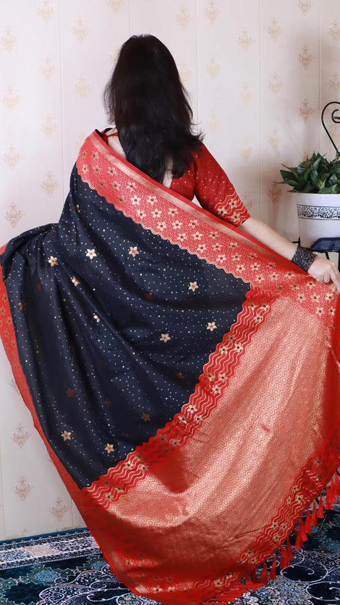 Vasthrlay Kanjivaram Unstitched Blouse Ethnic Wear
