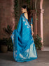 Vasthrlay Women's Kanjivaram Silk Unstitched Saree