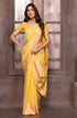 Vasthrlay Yellow Cotton Saree