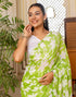 Vasthrlay Georgette Printed Unstitched Lavender Saree