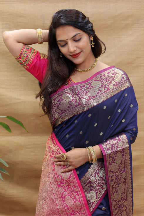 Vasthrlay Banarasi Wedding Saree