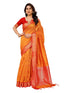 VasthrlayJacquard Boardered Unstitched Mustard Free Ethnic Wear