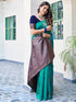 Vasthrlay Banarasi Jacquard Unstitched 3697s120n Teal