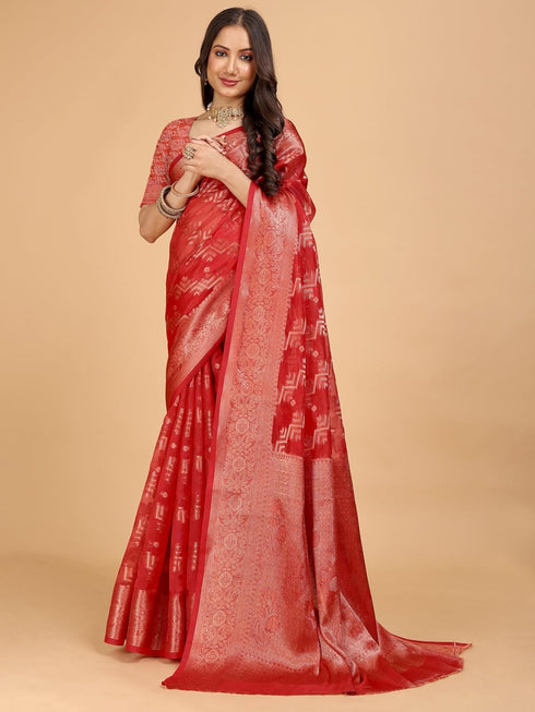 Vasthrlay Organza Ethnic Wear