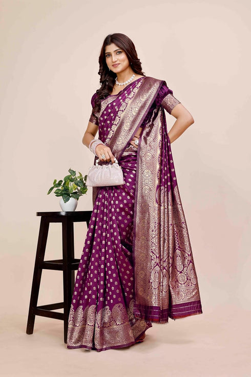 Vasthrlay Kanjivaram Silk Saree