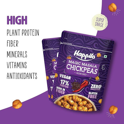 Happilo Premium Super Snack Magic Masala Chickpeas