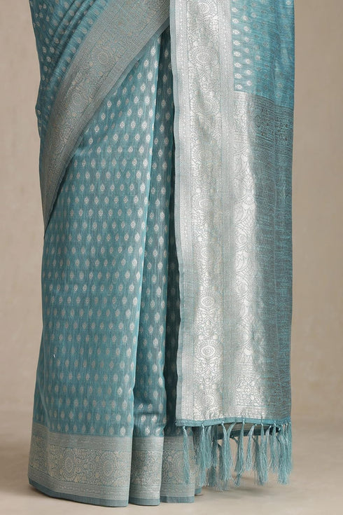 Vasthrlay Cream Tussar Design