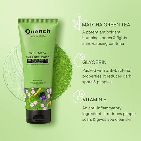 Quench Skin Detox Gel Face Wash