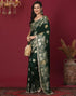Vasthrlay Kanjivaram Banarasi Unstitched Red Saree