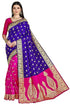 Vasthrlay Banarasi Peach Ethnic Wear