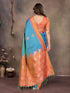 Vasthrlay Kanjivaram Saree Banarasi Blouse Wedding