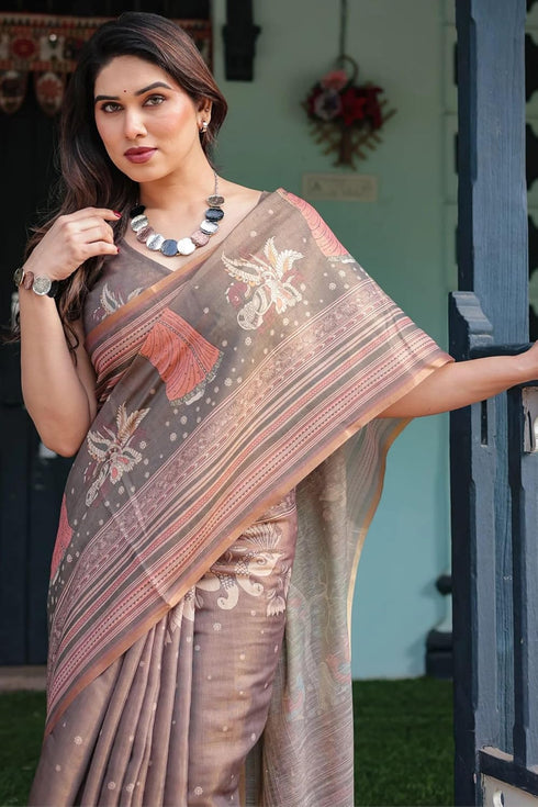 Vasthrlay Cotton Unstitched Blouse Ethnic Wear