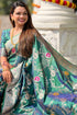 Vasthrlay Kanjivaram Blouse Purple Ethnic Wear