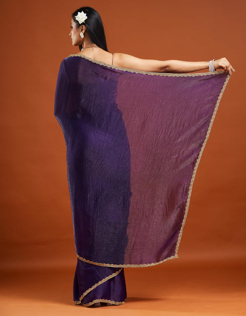 Vasthrlay Border Unstitched Saree