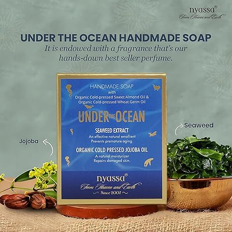Nyassa Under the Ocean Natural Bathing Handmade Soap