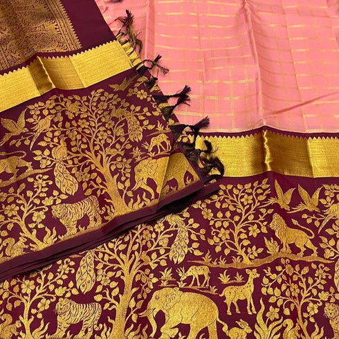 Vasthrlay Banarasi Traditional Matching Unstitched