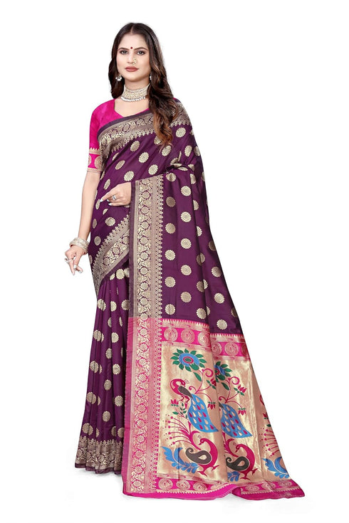 Vsathrlay Banarasi Paithani Kanjivaram Collections Ethnic Wear